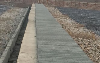 鋼格柵溝蓋板使用案例